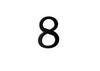 Číslo domové 175mm čierne 8 - V.P.F.MEDIUM s.r.o. Stavebné a nábytkové kovanie