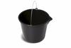 Vedro stavebné s výlevkou 12l čierne - V.P.F.MEDIUM s.r.o. Stavebné a nábytkové kovanie