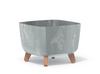 Kvetináč GRACIA SQUARE BETON EFECT 29 cm Šedý - V.P.F.MEDIUM s.r.o. Stavebné a nábytkové kovanie