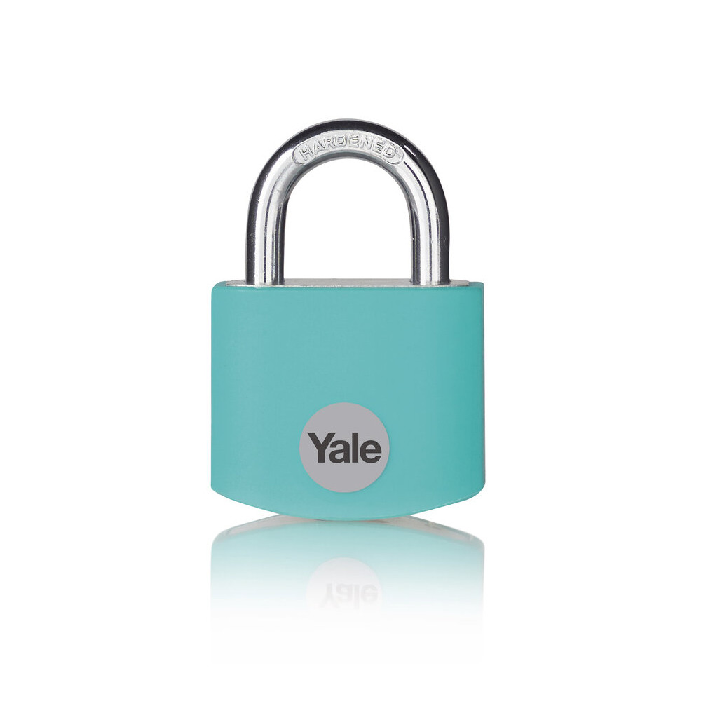 Zámok visiaci YE3B/25/112/1/TE modrozelený 3 kľ. - V.P.F.MEDIUM s.r.o. Stavebné a nábytkové kovanie