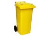Popolnica plastová 240L žltá - Nádoby na odpad a lopatky | ***
