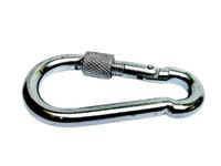 Karabína pružinová s maticou 100/350kg - V.P.F.MEDIUM s.r.o. Stavebné a nábytkové kovanie