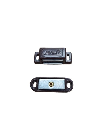 Sklapka magnetická MC 03B Hnedá - V.P.F.MEDIUM s.r.o. Stavebné a nábytkové kovanie