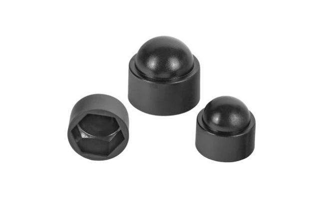 Krytka plastová na matice a skrutky M16 čierna - V.P.F.MEDIUM s.r.o. Stavebné a nábytkové kovanie