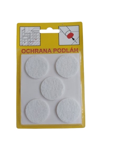 Ochrana filcová D-32mm 110 biela - Kov.náb.-príslušenstvo | ***