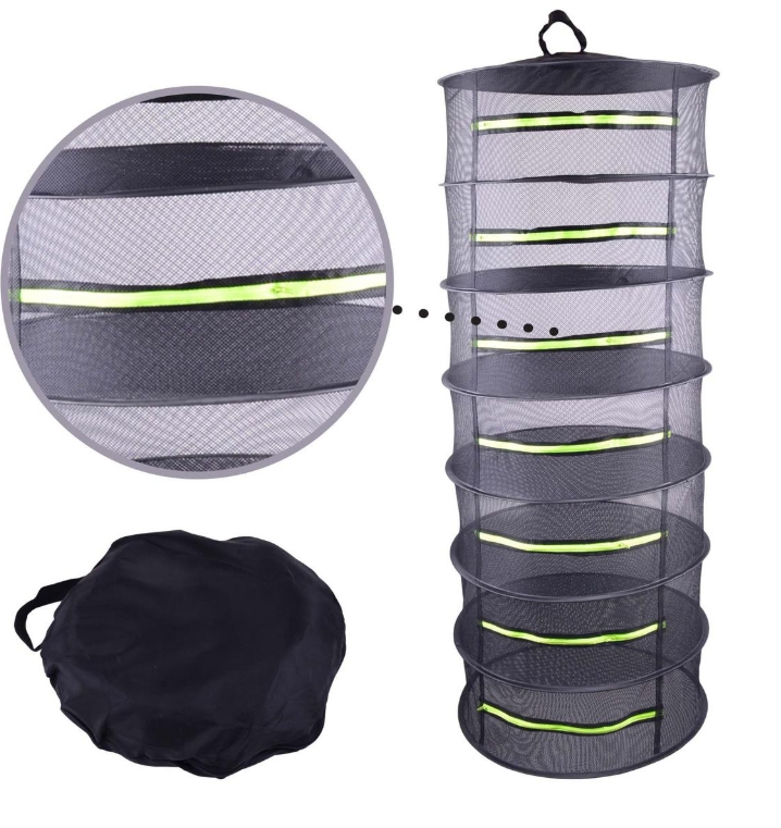 Sieťka na sušenie kruhová so zipsom 7 poschodová priemer 58cm - V.P.F.MEDIUM s.r.o. Stavebné a nábytkové kovanie