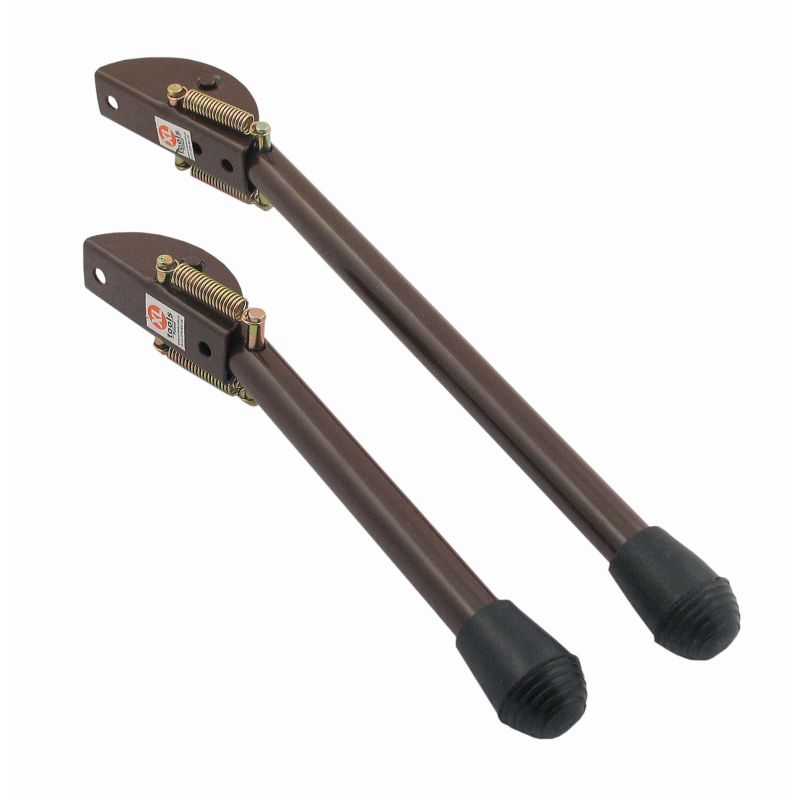 Zarážka vrátová 20cm malá hnedá - V.P.F.MEDIUM s.r.o. Stavebné a nábytkové kovanie