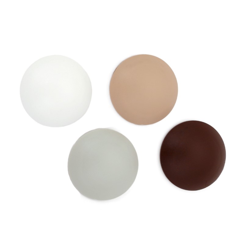 Doraz stenový samolepiaci 40mm hnedý - Stavače,zarážky a dorazy | ***