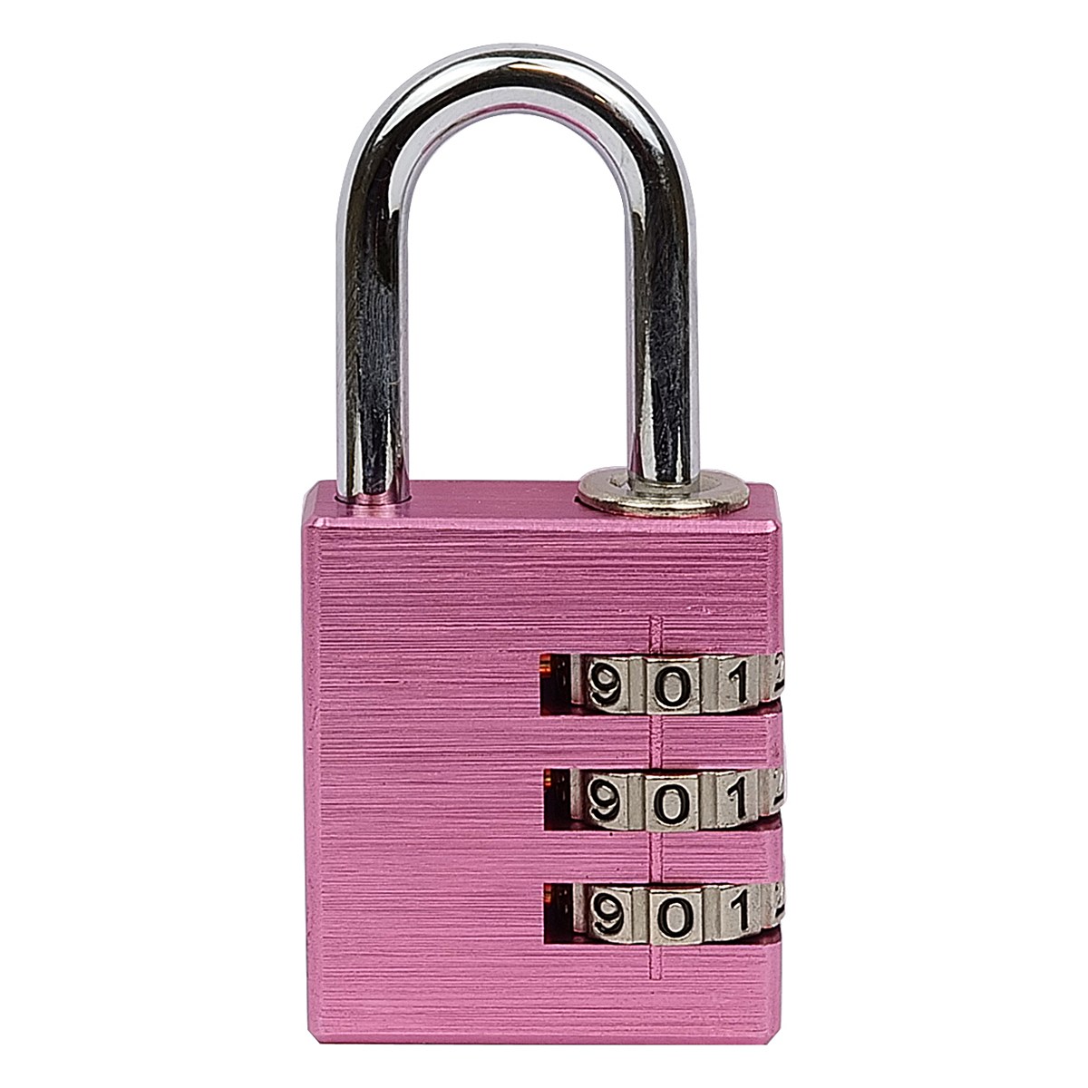 Zámok visiaci kódovací 30mm pastelový ružový - Zámky visiace Richter | ***