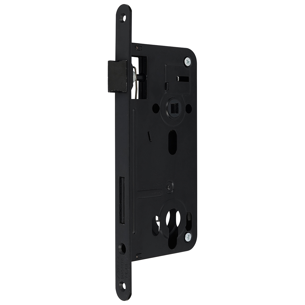 Zámok Z.301 V 80/90/50/22 U čierny Richter - Zámky zadlabacie-vložkové | ***