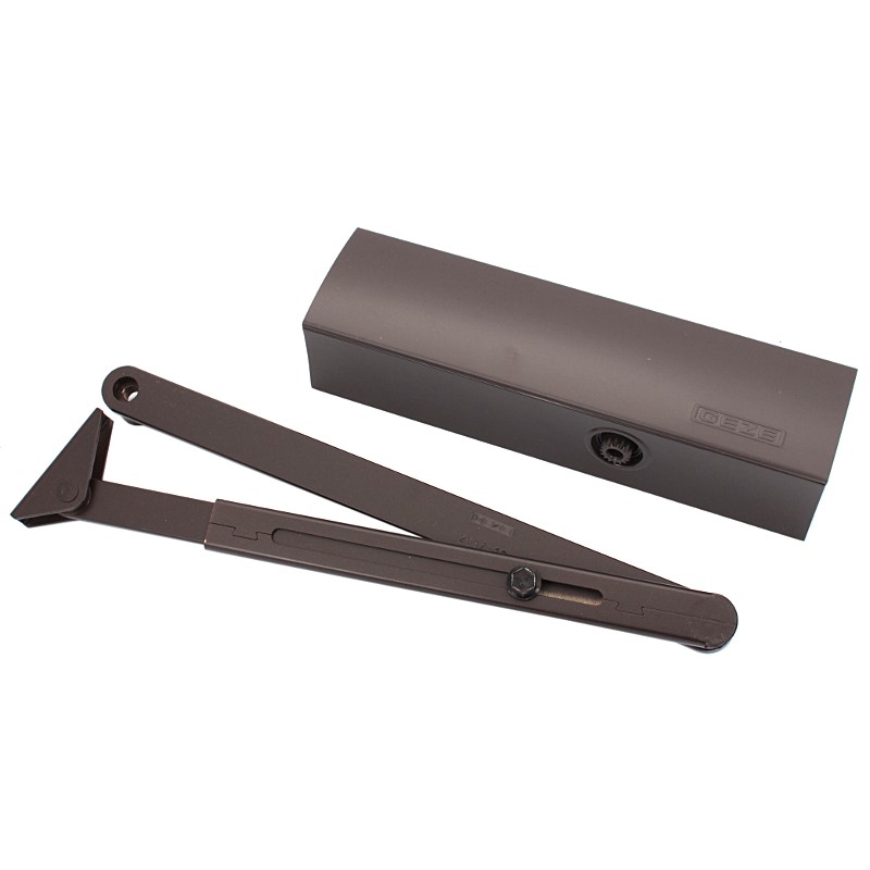 Samozatvárač Geze TS2000 NV BC s ramenom hnedý - V.P.F.MEDIUM s.r.o. Stavebné a nábytkové kovanie