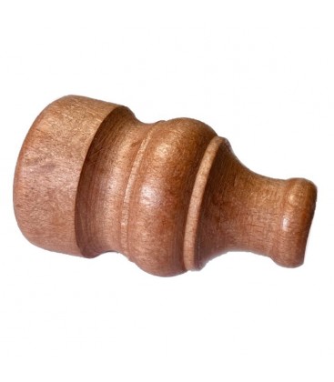 Koncovka garniže drevená 28mm čerešňa - V.P.F.MEDIUM s.r.o. Stavebné a nábytkové kovanie