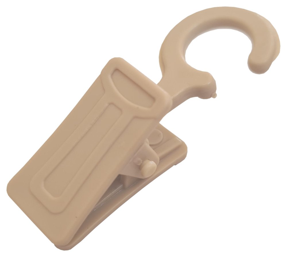 Štipec záclonový buk PVC - V.P.F.MEDIUM s.r.o. Stavebné a nábytkové kovanie