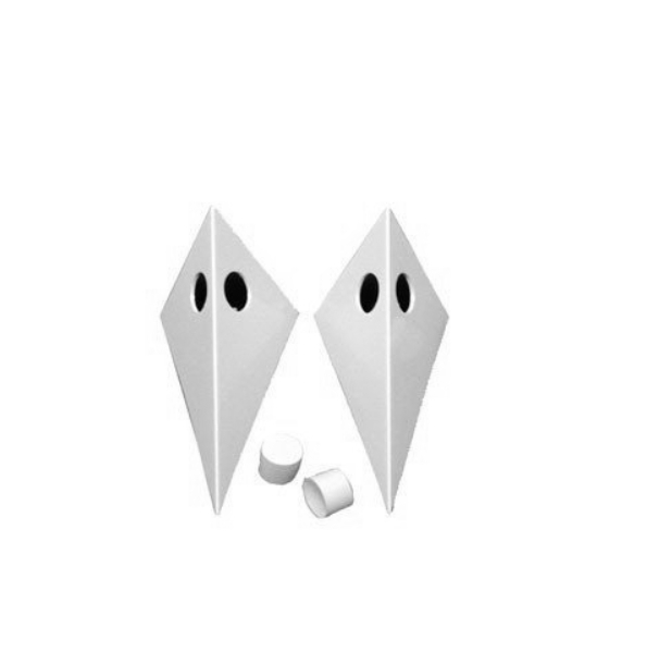 Držiak T148 Biely /2ks bal - V.P.F.MEDIUM s.r.o. Stavebné a nábytkové kovanie