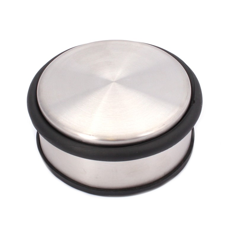 Zarážka "Puk" nízky 1,1kg NiSat - V.P.F.MEDIUM s.r.o. Stavebné a nábytkové kovanie