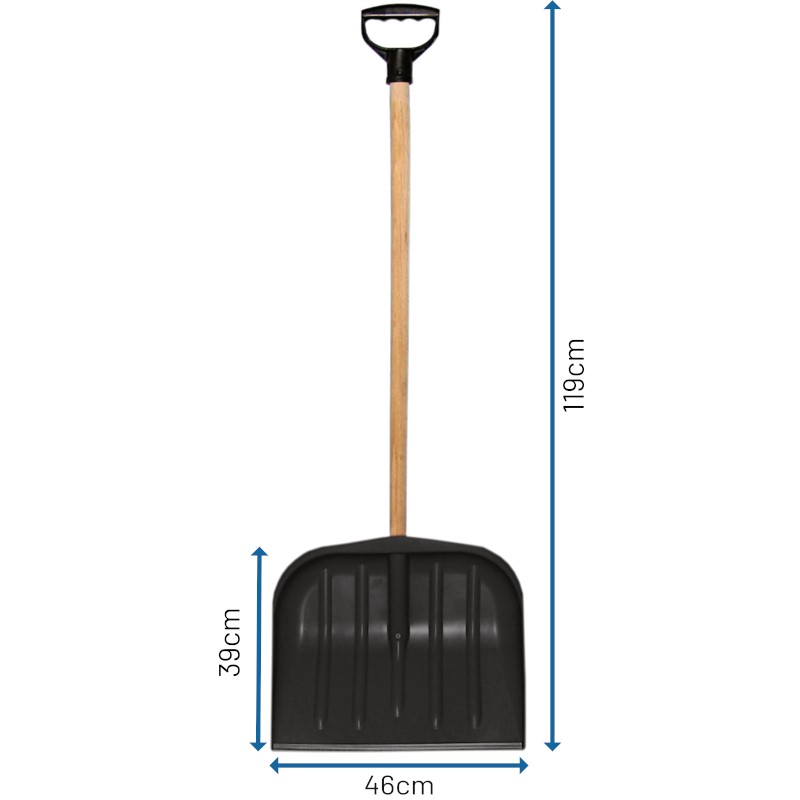 Odhŕňač plastový 45cm s násadou - V.P.F.MEDIUM s.r.o. Stavebné a nábytkové kovanie