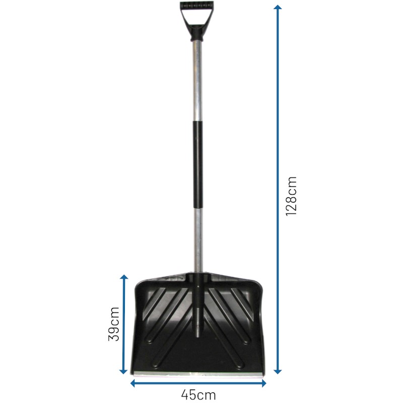 Odhŕňač plastový 44cm Al násada - V.P.F.MEDIUM s.r.o. Stavebné a nábytkové kovanie