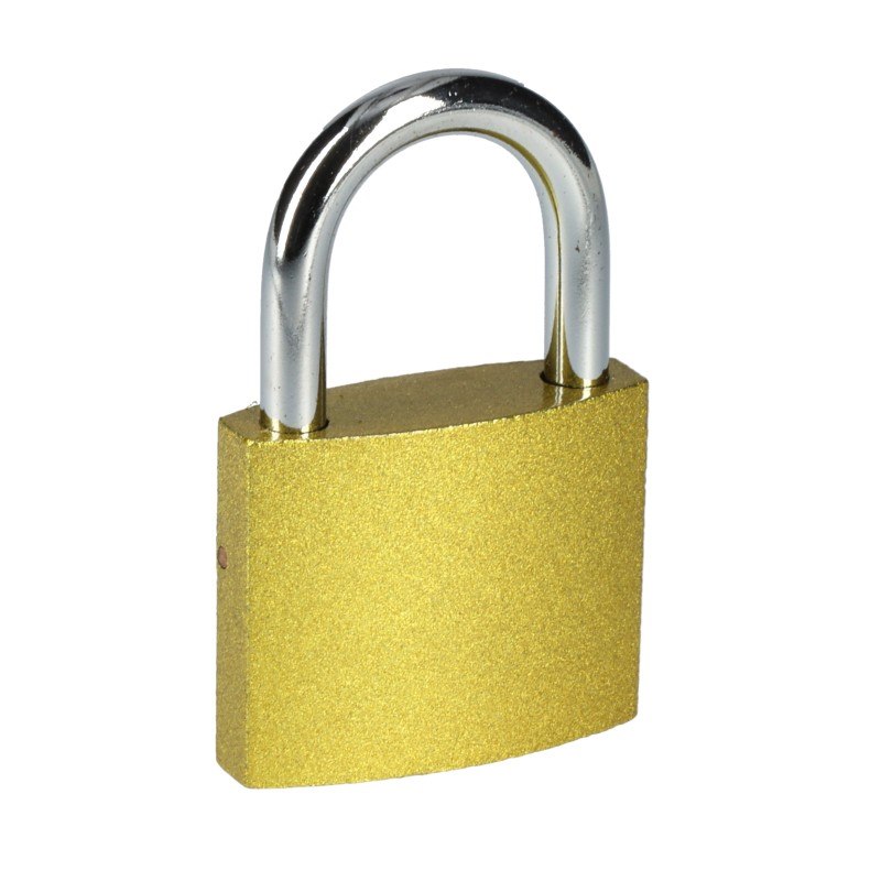 Zámok visiaci AB 50mm, mix farieb, 3 kľ. - Zámky visiace ostatné | ***