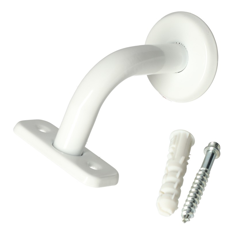 Držiak madla biely - Kov.náb.-príslušenstvo | ***