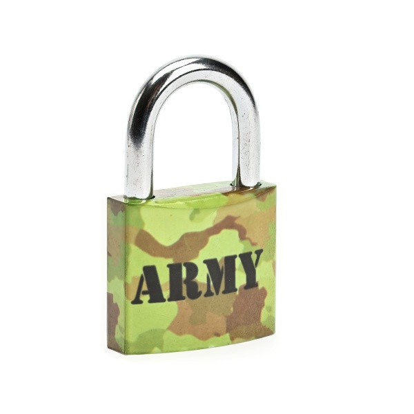 Zámok visiaci 38mm Army 3 kľ. - V.P.F.MEDIUM s.r.o. Stavebné a nábytkové kovanie