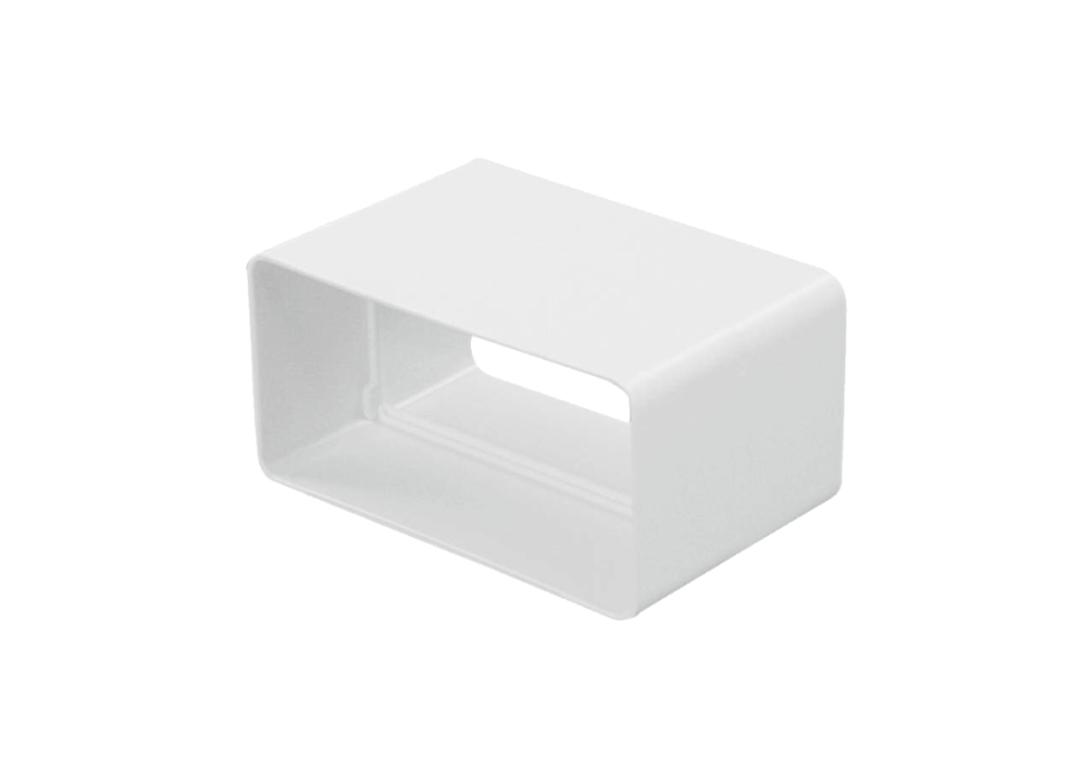 Spojka plochého kanálu CVP 110x55mm - V.P.F.MEDIUM s.r.o. Stavebné a nábytkové kovanie