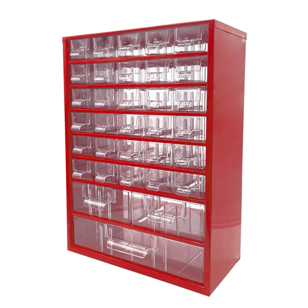 Skrinka Tokoz 09/30S, 2M, 1L červená - Skrinky a organizéry | ***