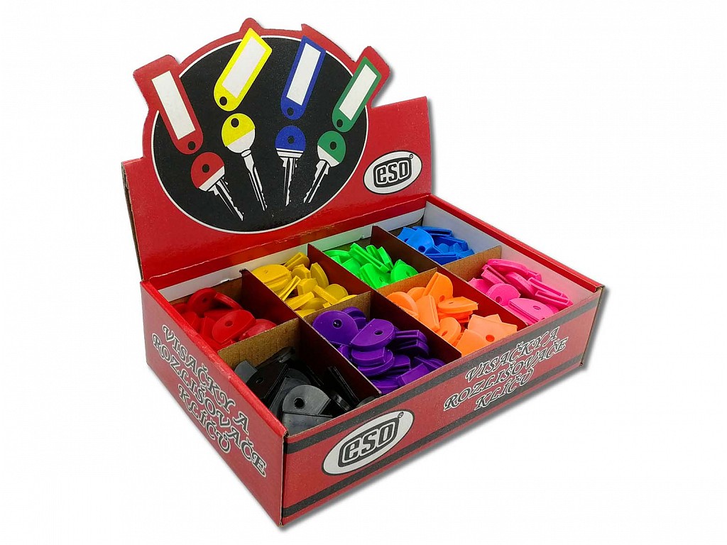 Sada rozlišovačov kľúčov/400ks bal - V.P.F.MEDIUM s.r.o. Stavebné a nábytkové kovanie