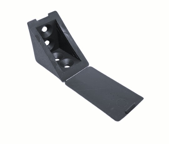 Podperka 4-dierová čierna - V.P.F.MEDIUM s.r.o. Stavebné a nábytkové kovanie