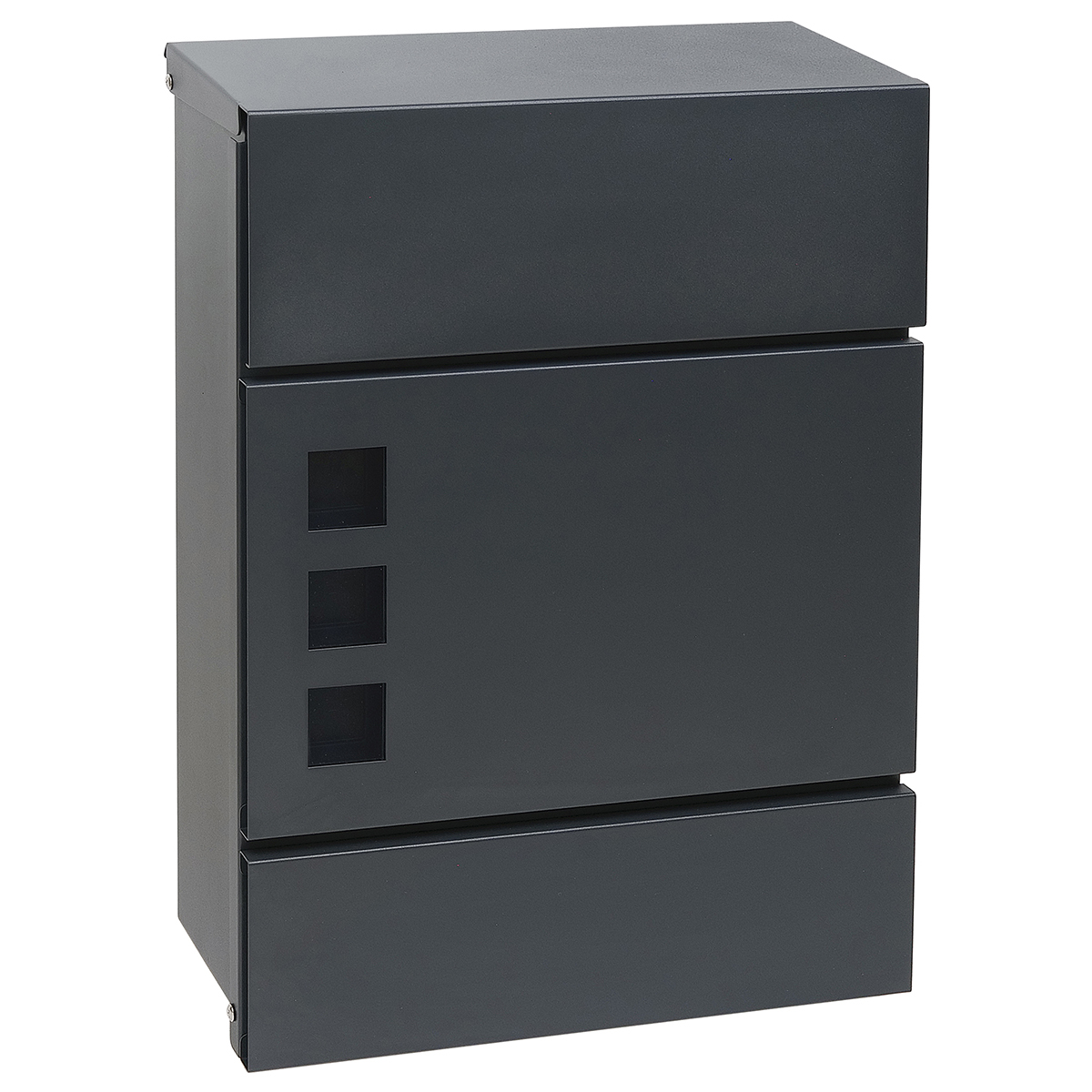 Schránka 270x370x110mm s tichým dovieraním antracit matná - V.P.F.MEDIUM s.r.o. Stavebné a nábytkové kovanie