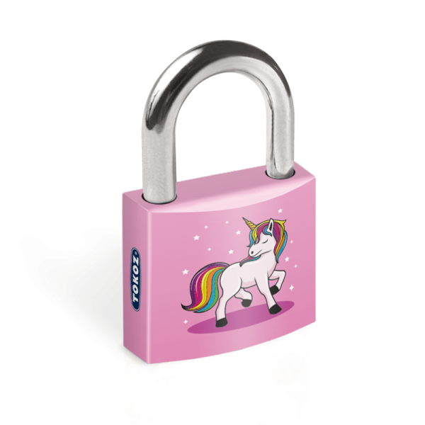 Zámok visiaci 38mm Unicorn 3kľ. - V.P.F.MEDIUM s.r.o. Stavebné a nábytkové kovanie