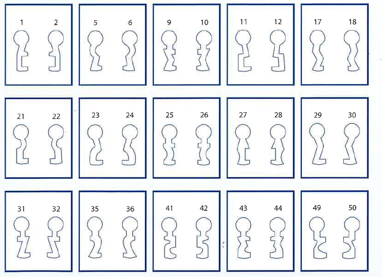 Kľúč obyčajný 01-15, 536, K103 profil č.12 - V.P.F.MEDIUM s.r.o. Stavebné a nábytkové kovanie
